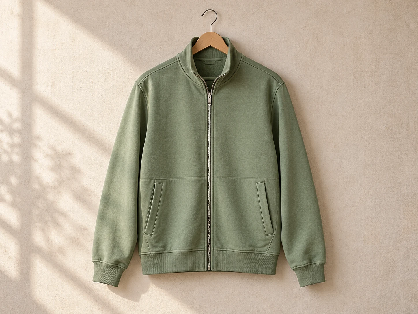 Original illustrative concept of Cotton-rich zip layer concept