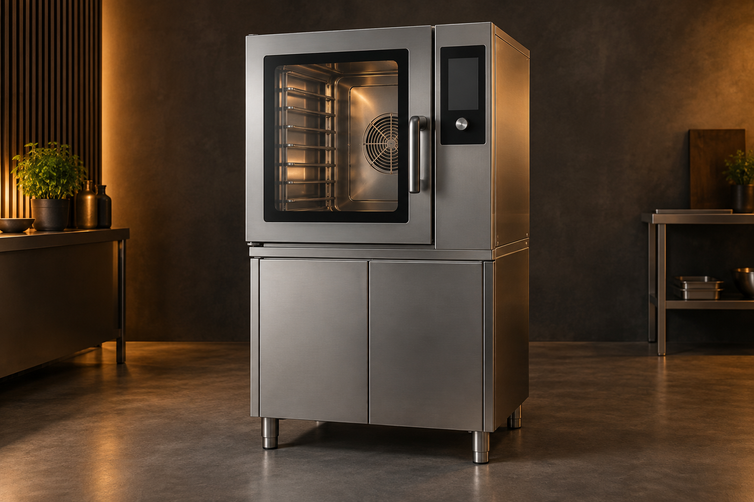 Compact oven concept — AI-generated fictional concept