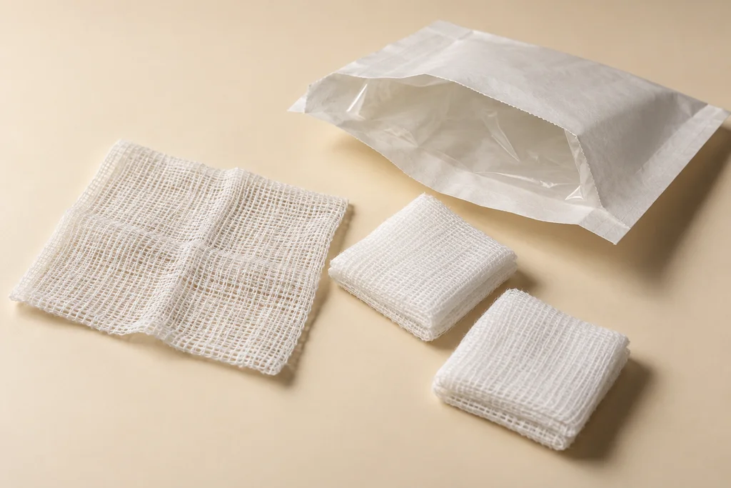 Folded Gauze Study — original AI concept