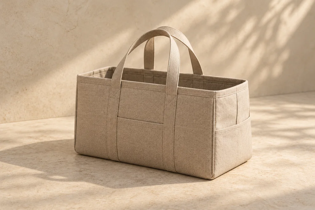 Cargo Tote — fictional AI appearance study