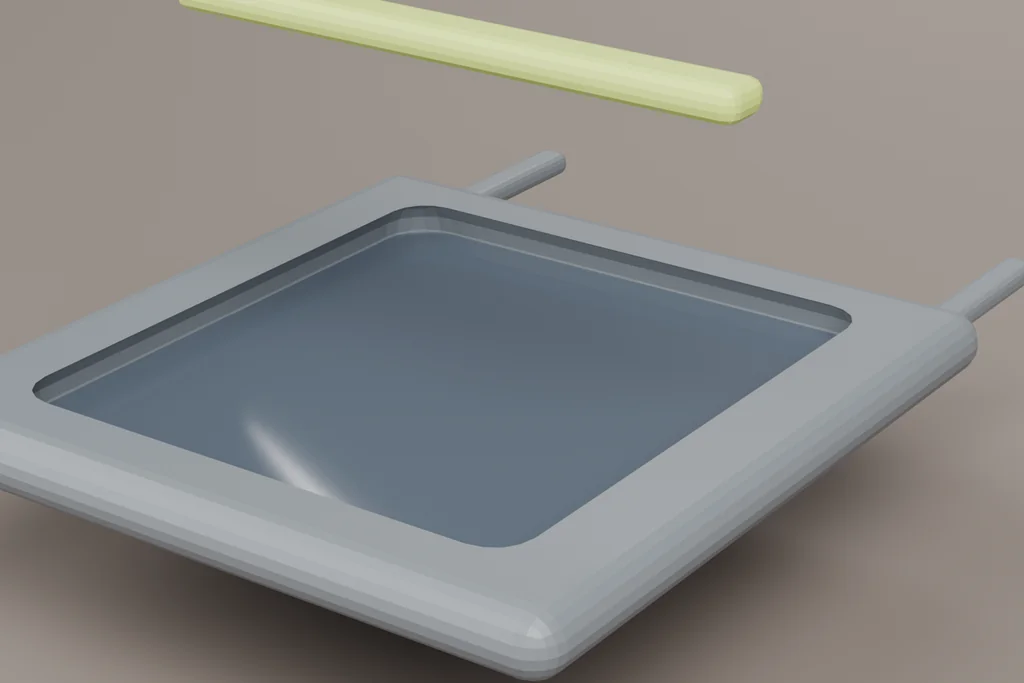 Original 3D render of a sport wrap.