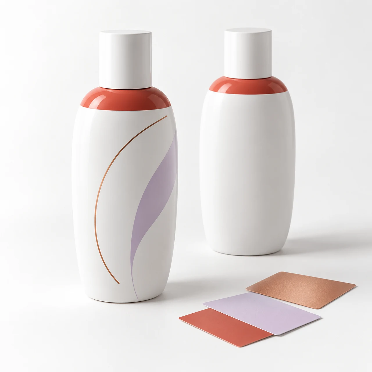 Generated concept of Oval lotion bottle