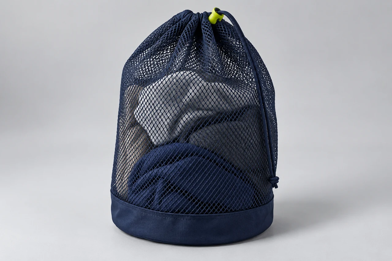 AI concept: Mesh equipment sack