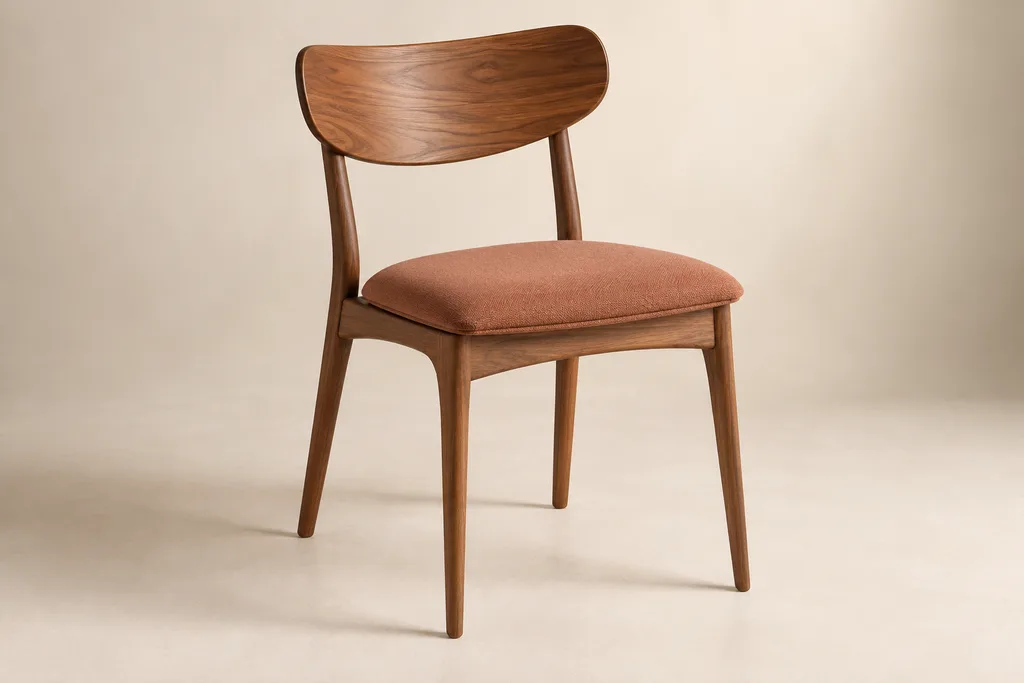 Original appearance concept: dining side chair, fictional furniture appearance; not a verified construction