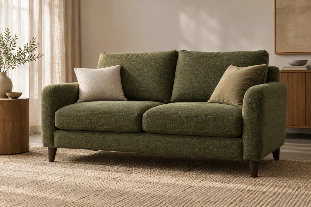 Original appearance concept: upholstery compact sofa, fictional furniture appearance; not a verified construction