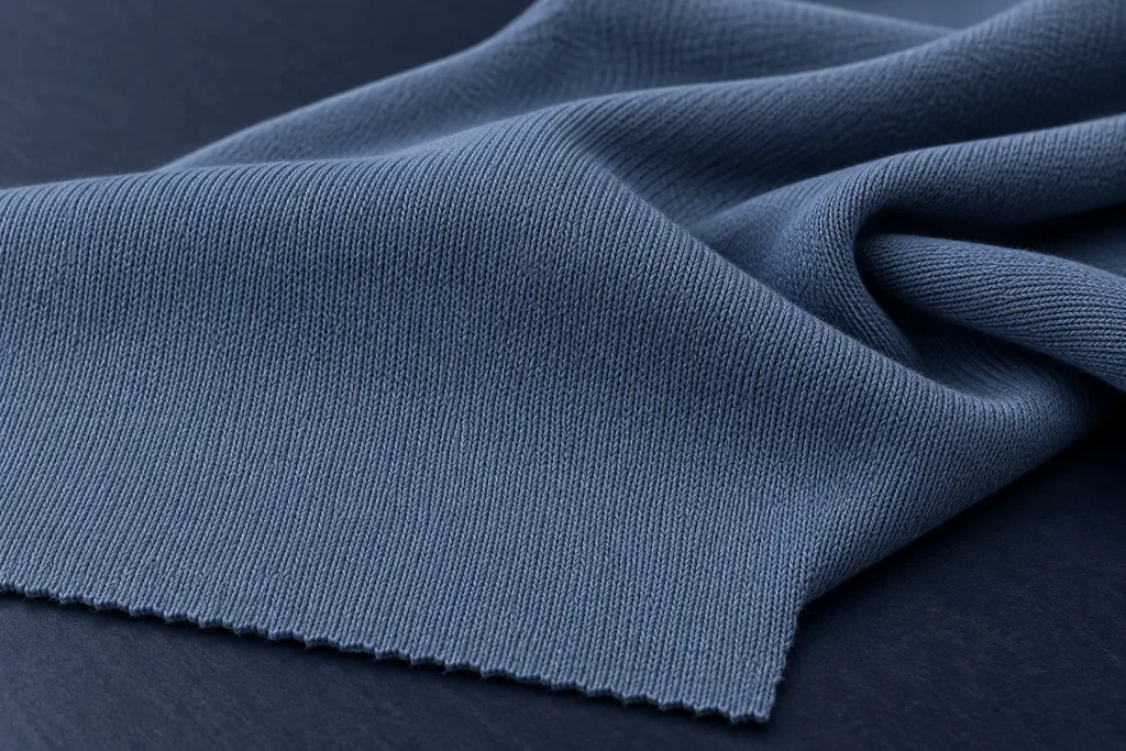 Original AI concept photograph: textile motion jersey