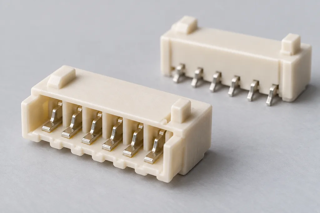 Original AI appearance concept: connector board header; not a verified product